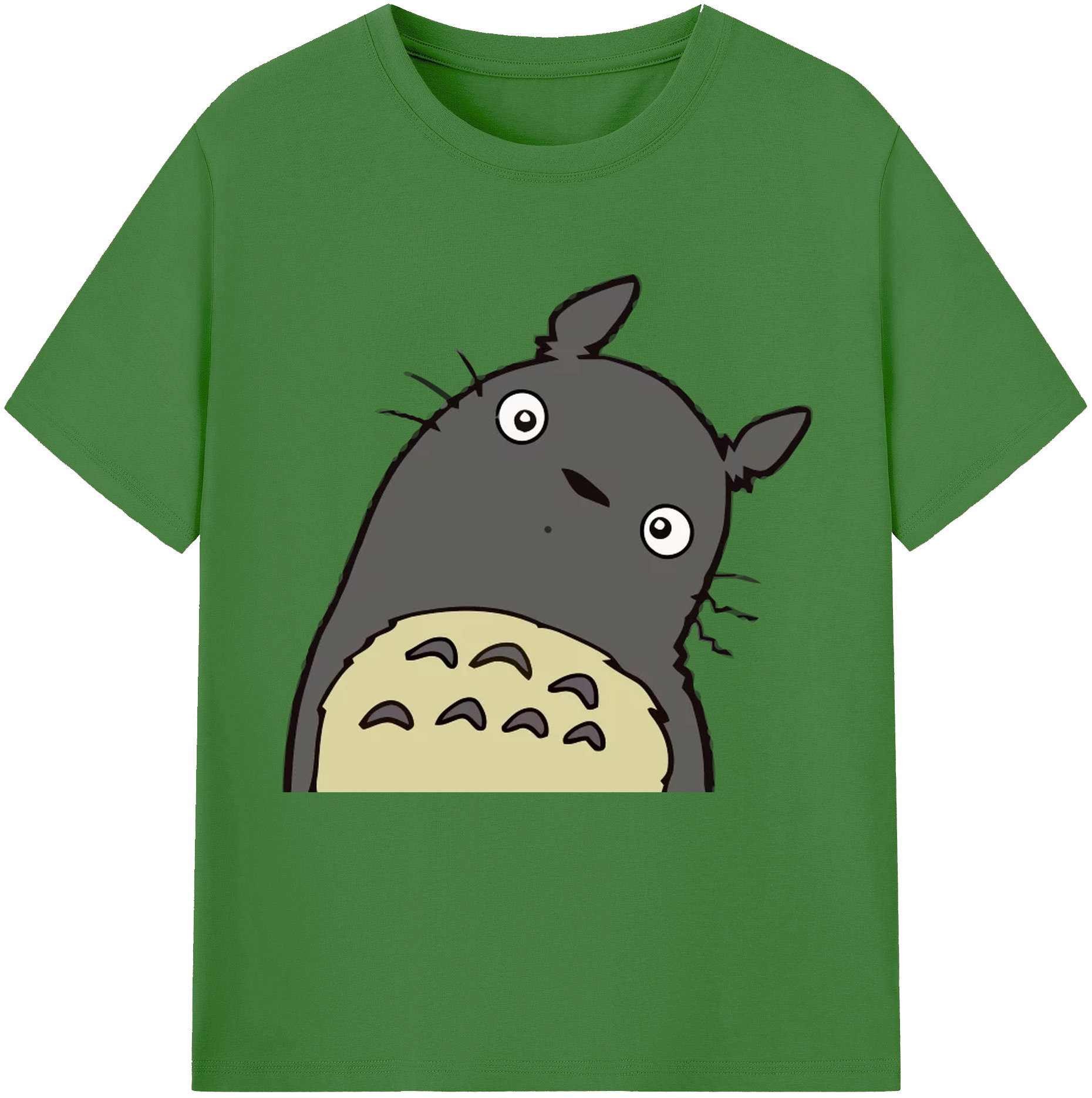 （画像用） となりのトトロ 草壁メイ 草壁サツキ My Neighbor Totoro Satsuki Kusakabe Mei Kusakabe レディースカジュアルプリントTシャツ（綿100％）